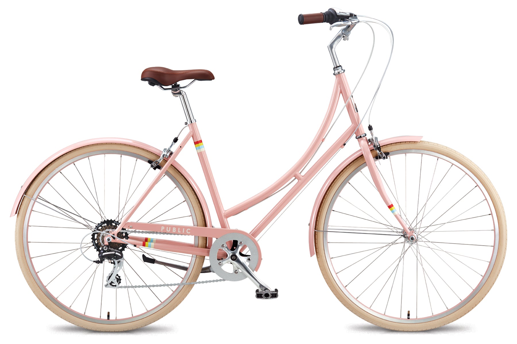 Cute Pink Bicycle Adult 26