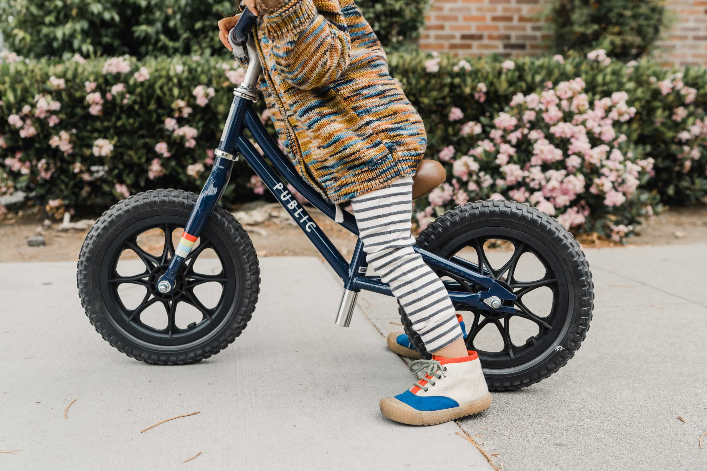 Public shop balance bike