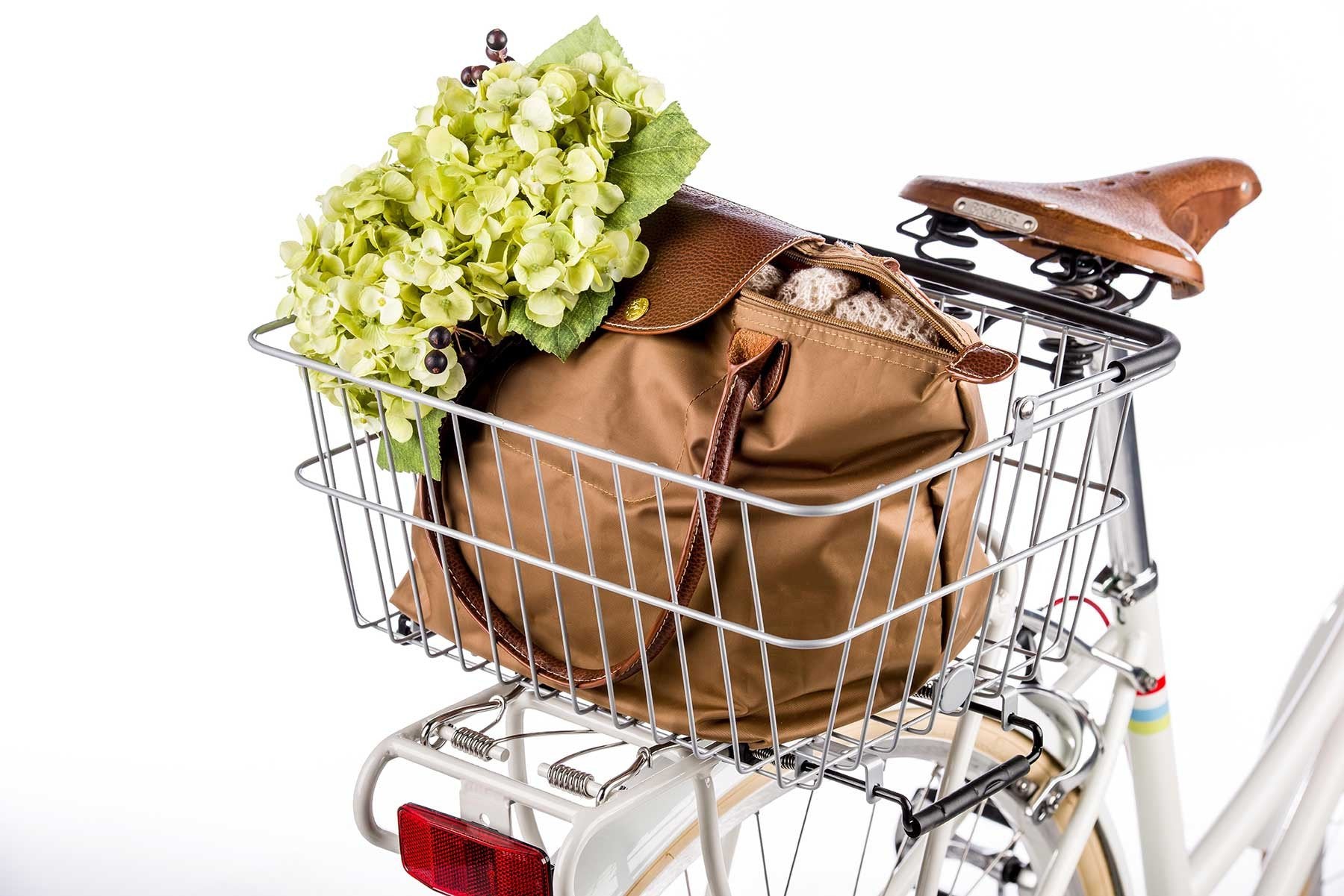 Bike with metal basket sale