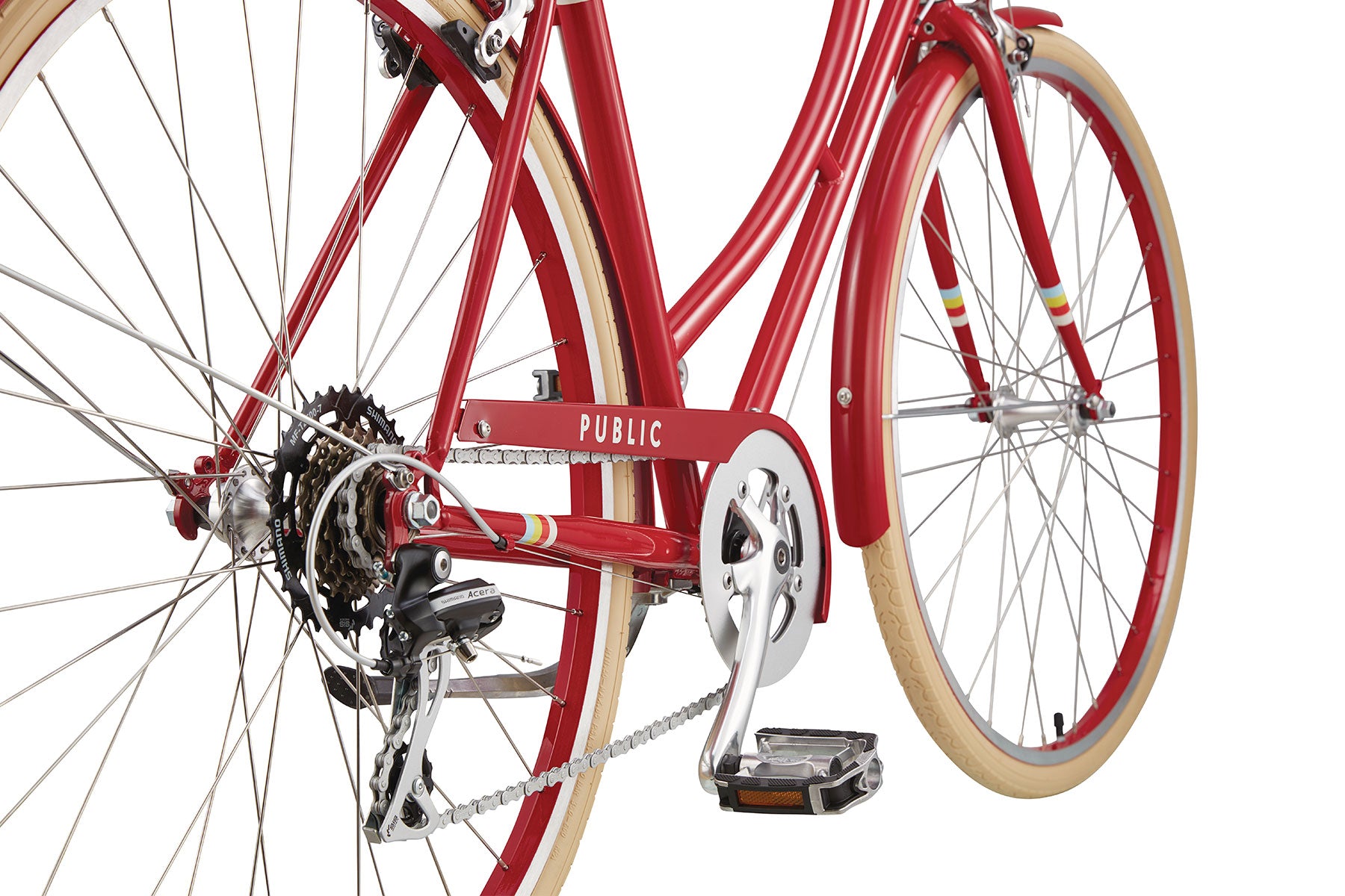 Red womens bike online