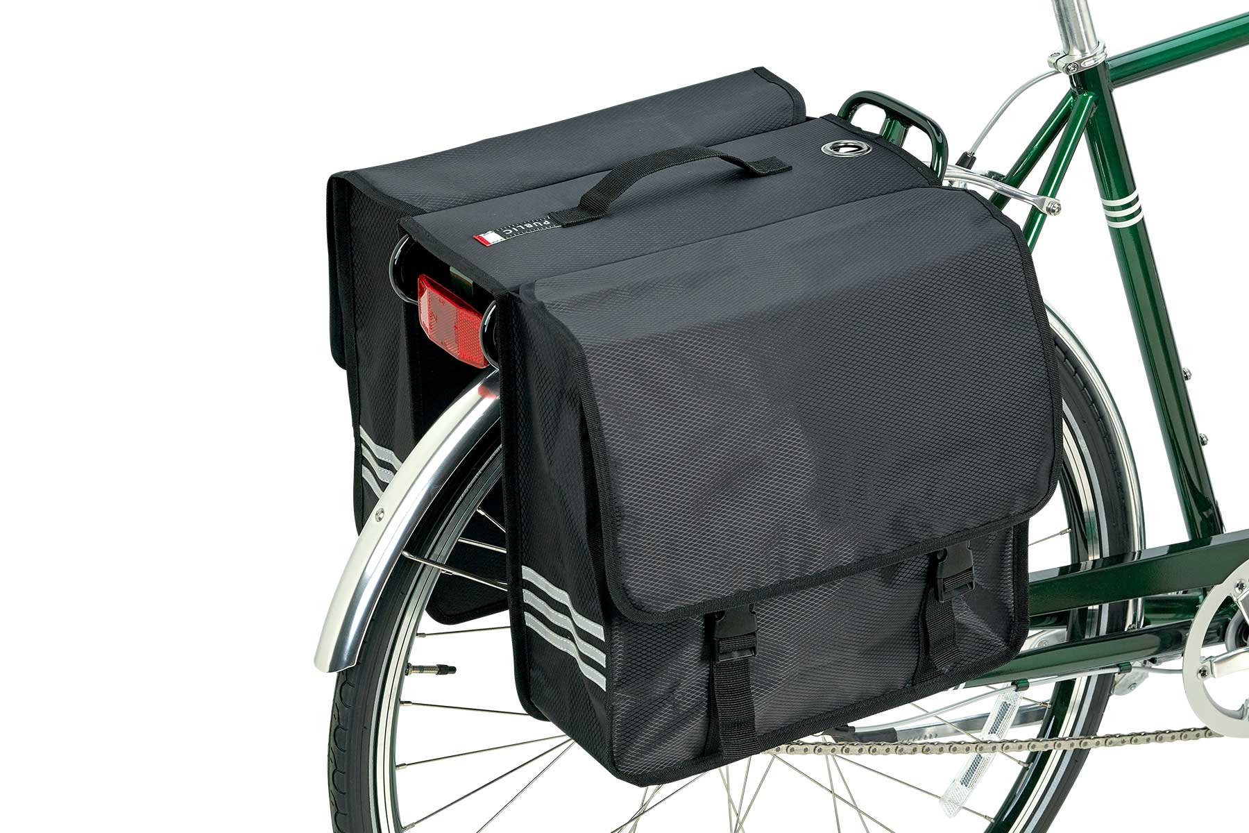 Fischer 2-in-1 Double Pannier Bag & Backpack - Urban Commutes and Fischer 2-in-1 Double Pannier Bag & Backpack - Urban Commutes and