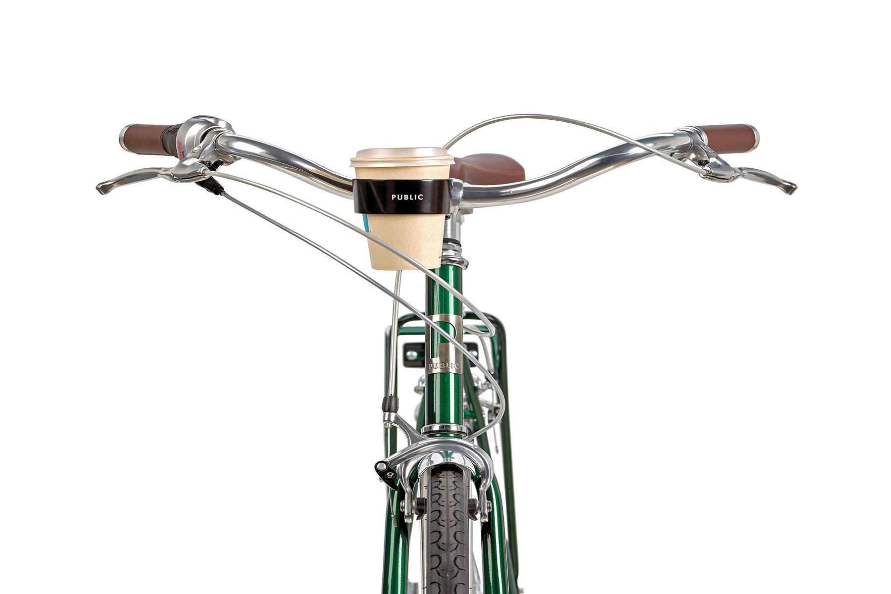 Public Bikes Trieste Coffee Cup Holder - Silver