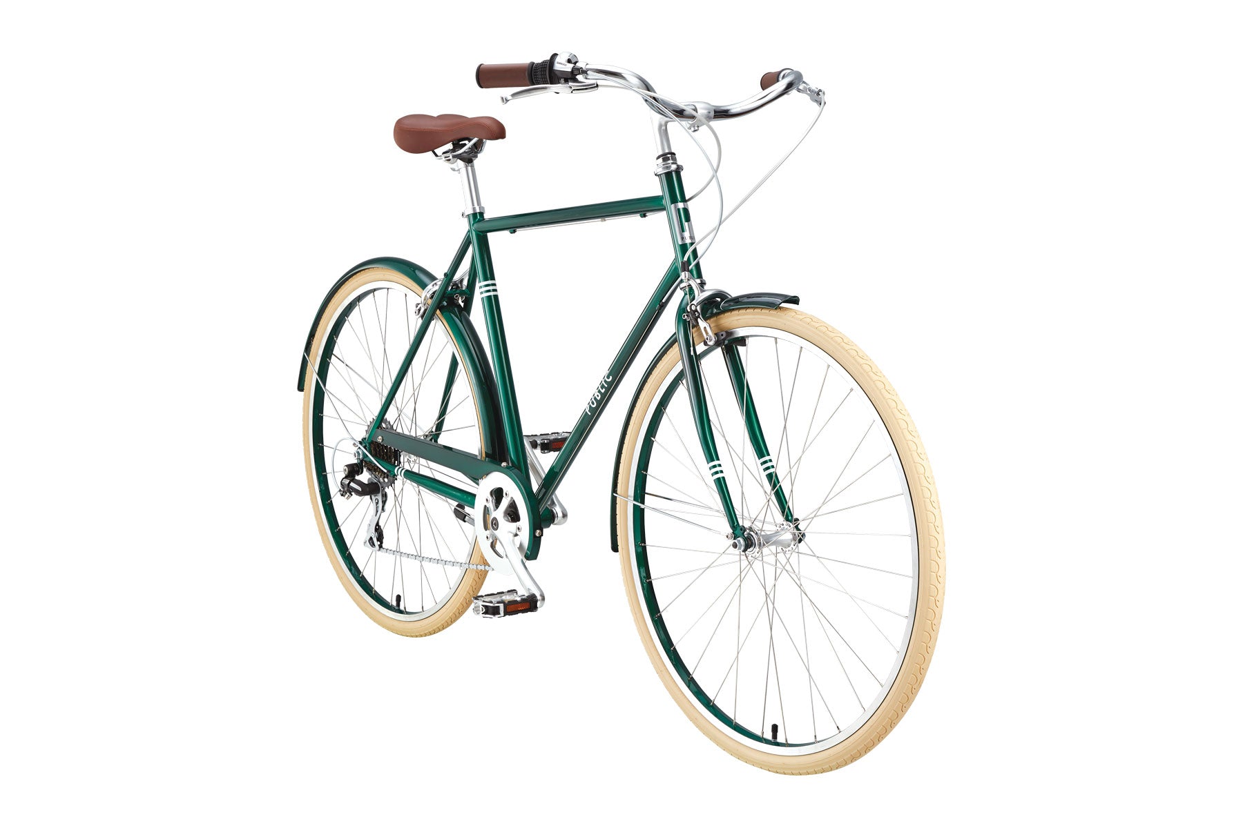 Green discount city bike