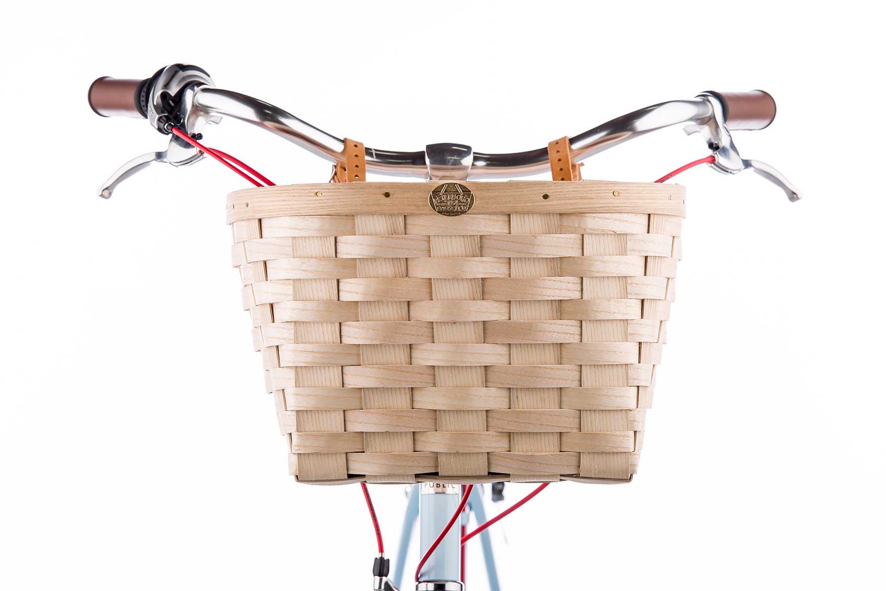 Small bike basket front sale