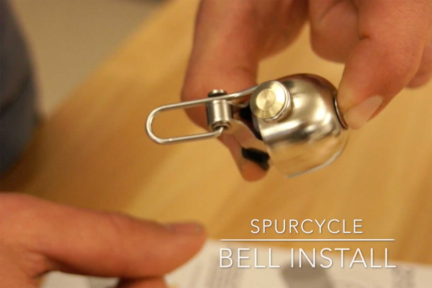 SPURCYCLE original bell (silver) ベル 真鍮 Original Bike Bell